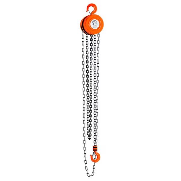 CM Series 622 Hand Chain Hoist 20' Lift, 1 Ton Cap., Columbus Mckinnon., Mfr#: 2262A
